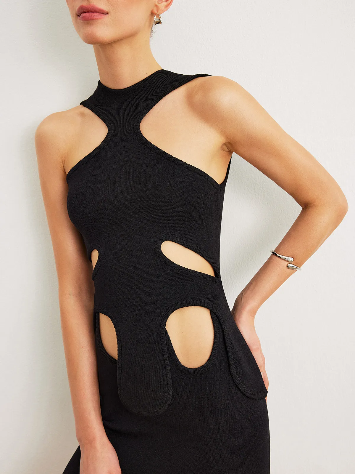 Cut-Out Halter Dress sold by COMMENSE product image thumbnail 4