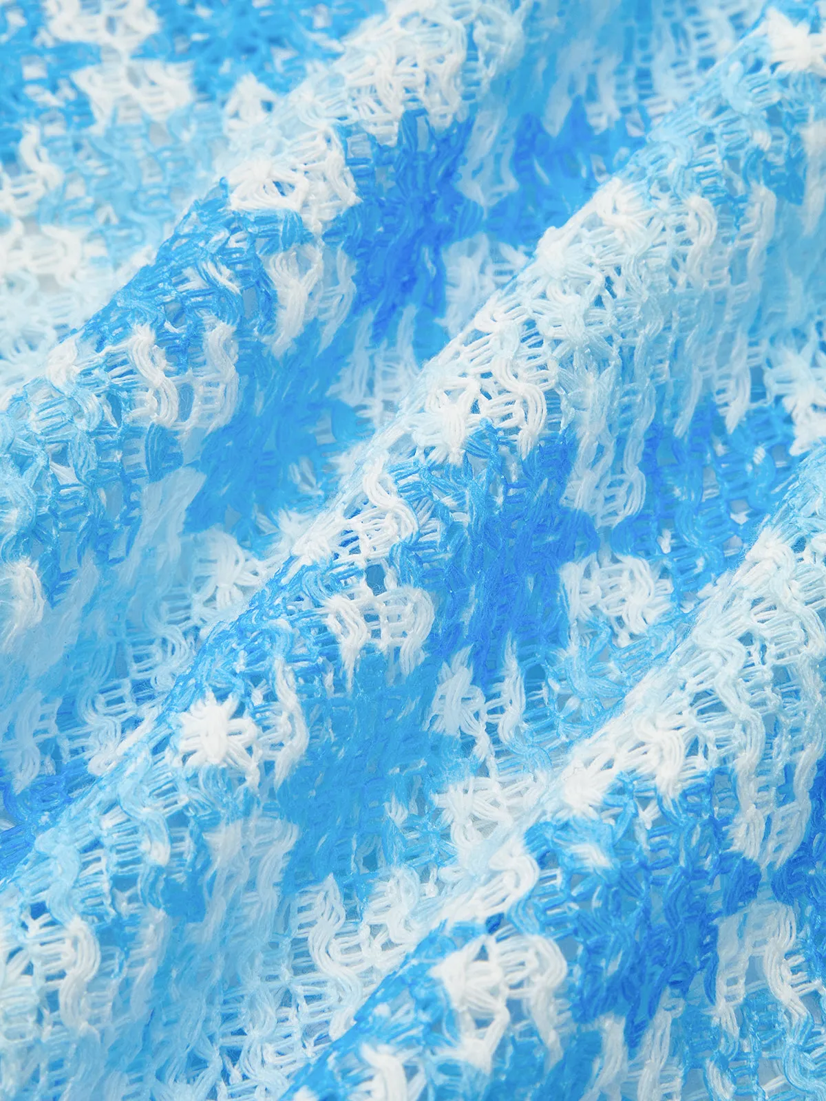 Backless Crochet Dress With Flared Sleeves sold by COMMENSE product image thumbnail 3