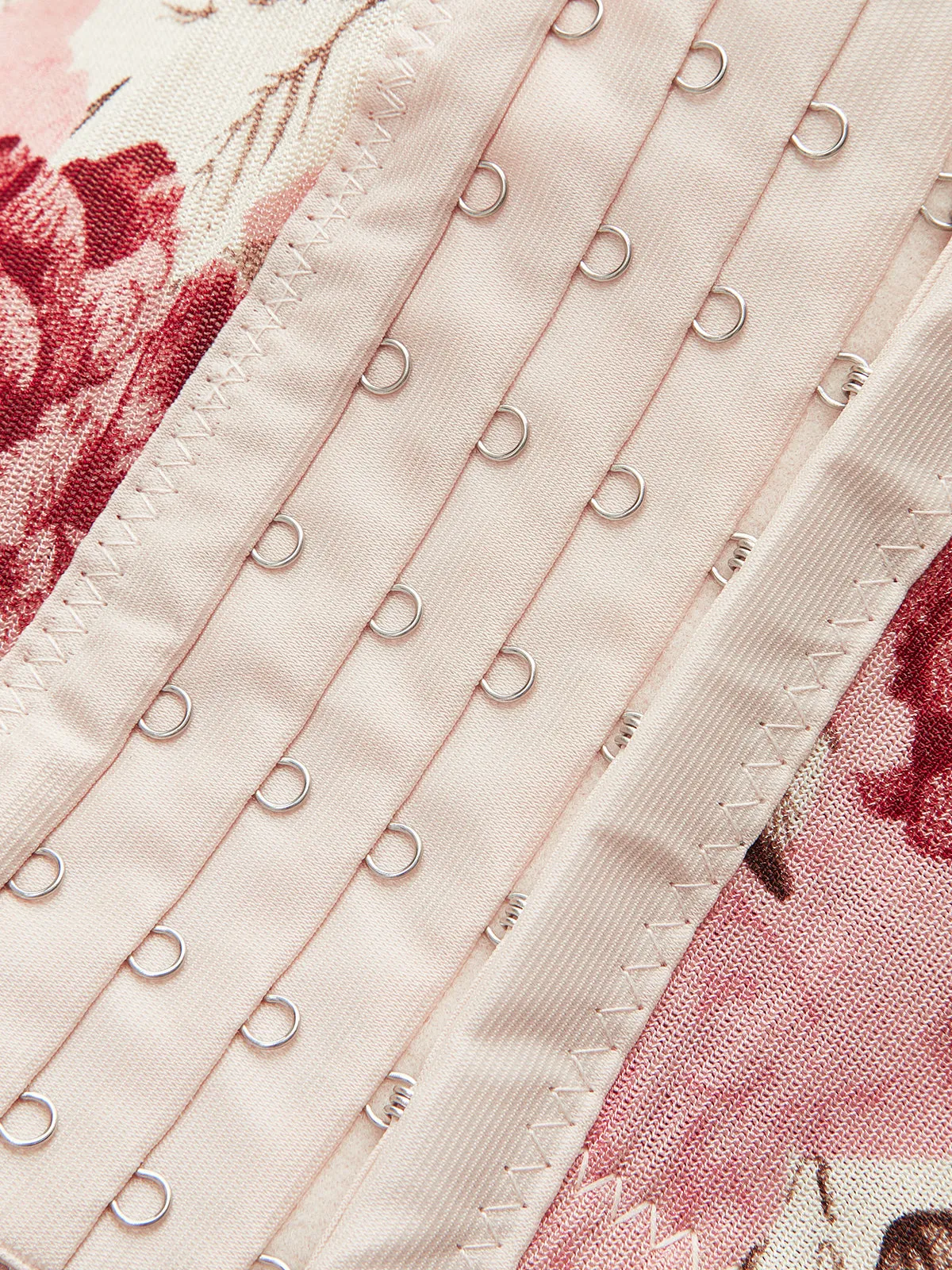 Floral Print Corset Top sold by COMMENSE product image thumbnail 2