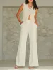 High-Waist Pocketed Pants sold by COMMENSE