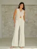 High-Waist Pocketed Pants sold by COMMENSE
