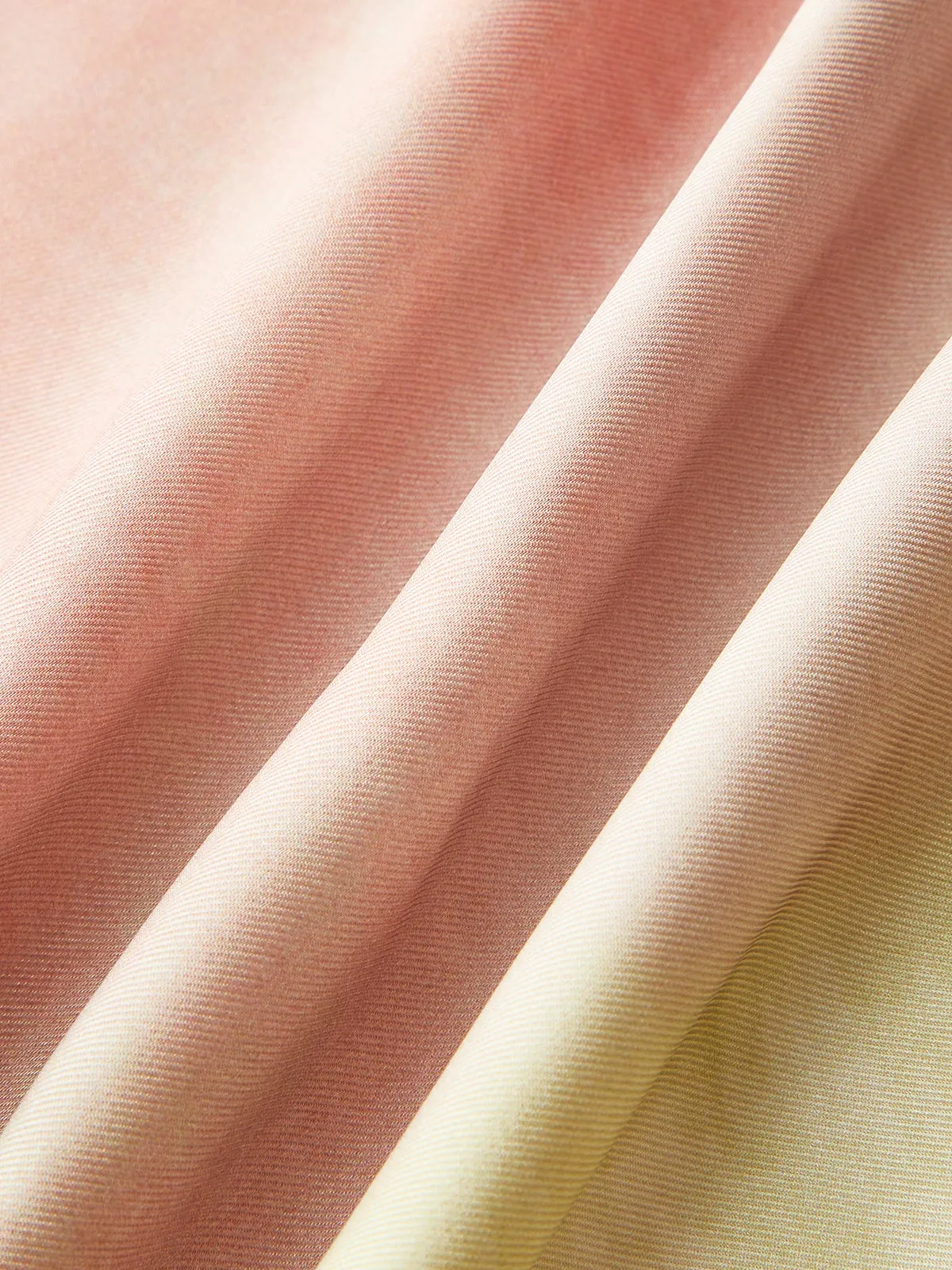 Short-Sleeve Color Gradient Maxi Dress With Cinched Waist sold by COMMENSE product image thumbnail 2