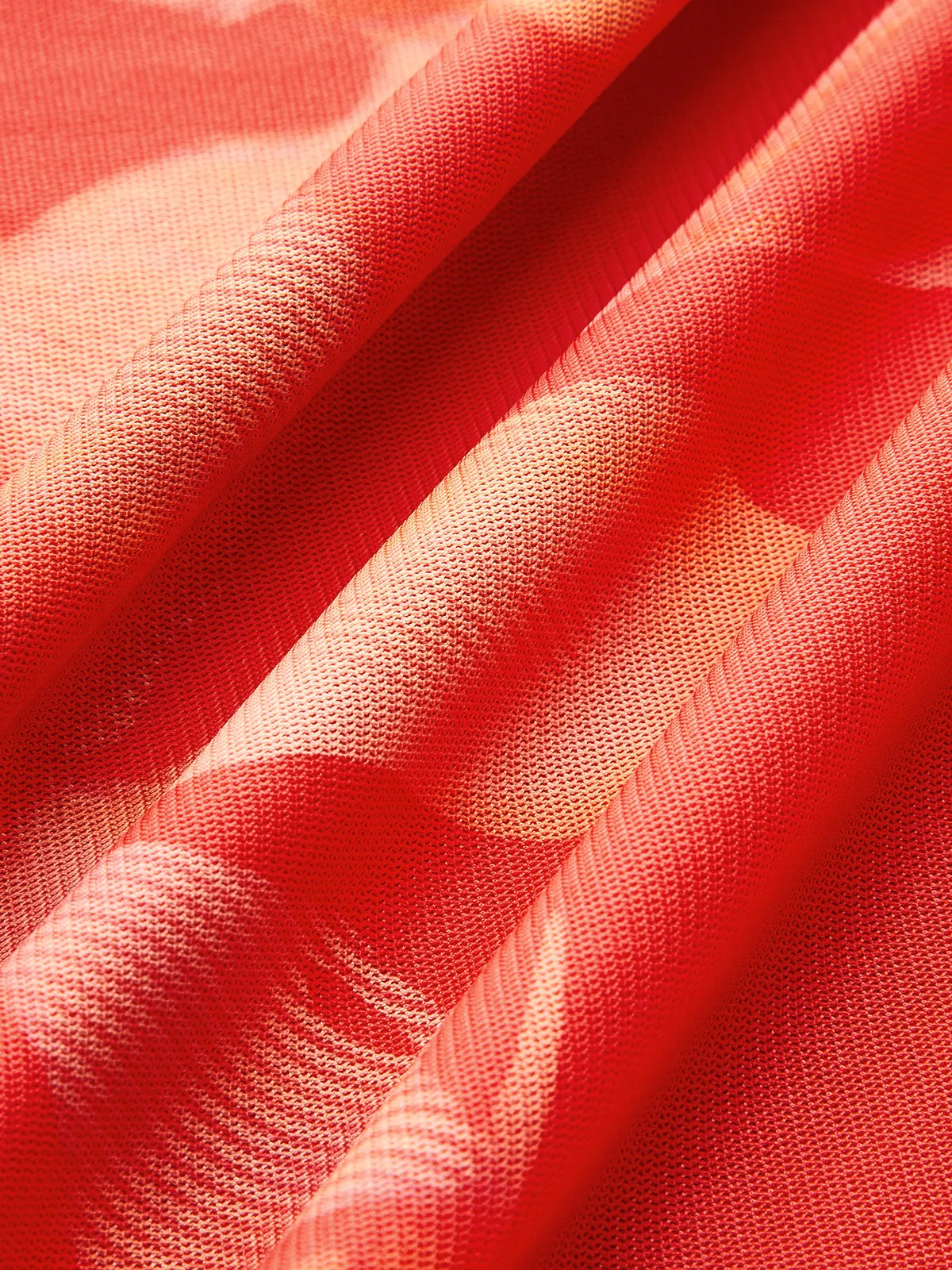 Semi-Sheer Ruffled Floral Halter Dress sold by COMMENSE product image thumbnail 3