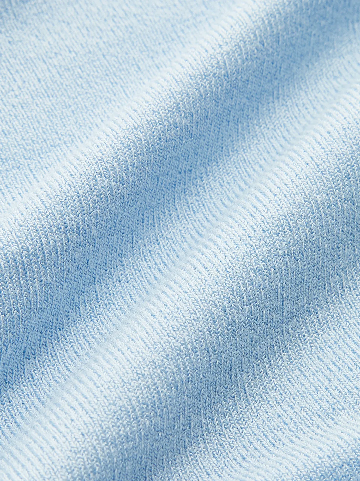 Semi-Sheer Mesh Panel Wrap Top sold by COMMENSE product image thumbnail 4