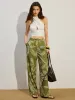 Cross Halter Cut-Out Tank Top sold by COMMENSE