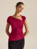 Asymmetrical Design Top sold by COMMENSE