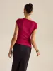 Asymmetrical Design Top sold by COMMENSE