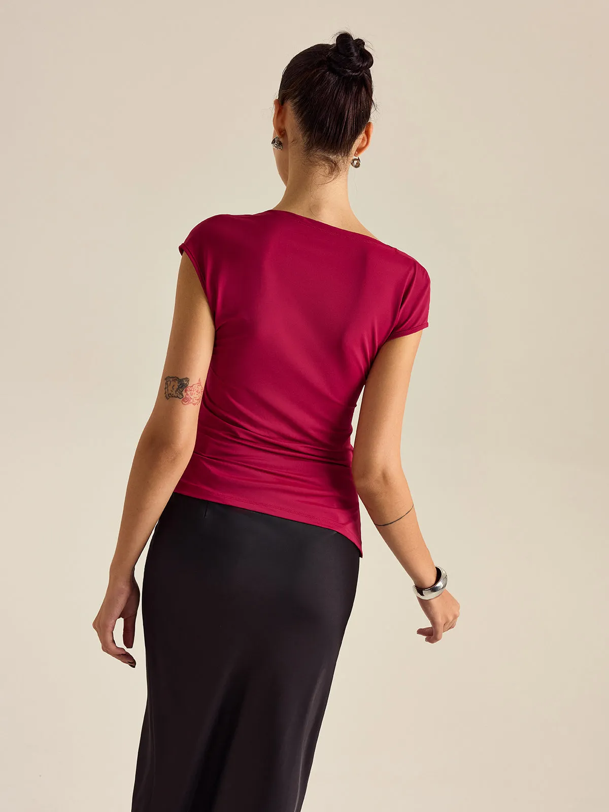 Asymmetrical Design Top sold by COMMENSE product image thumbnail 5