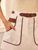 Pocketed Belted Mini Skirt sold by COMMENSE