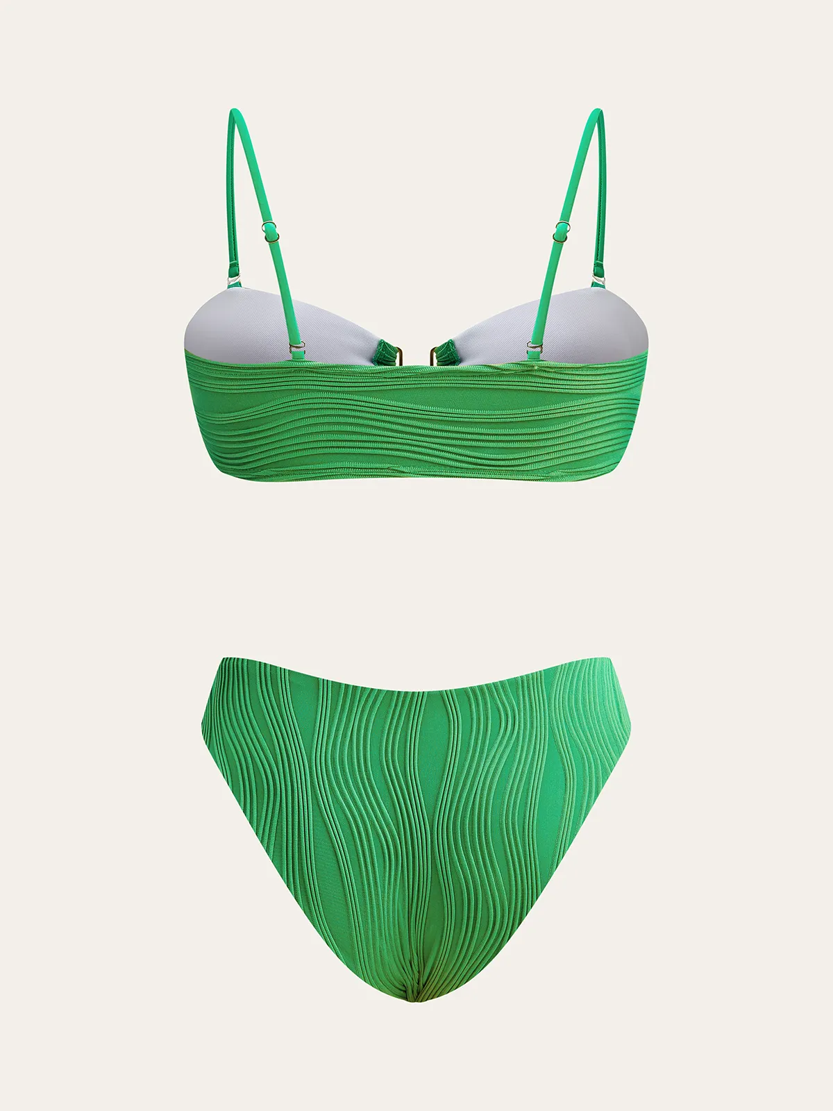 Textured Bikini Set sold by COMMENSE product image thumbnail 2