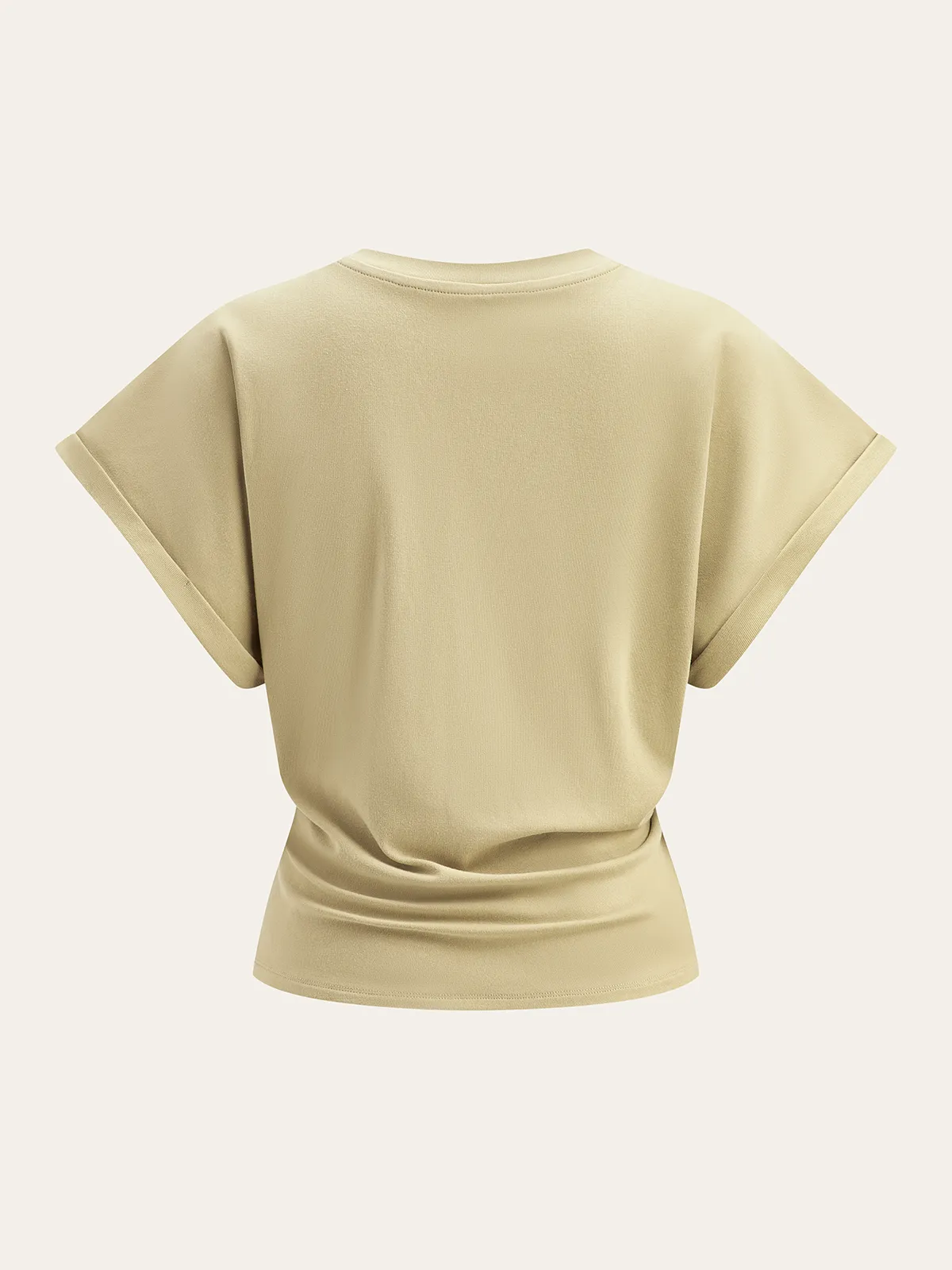 Asymmetrical Ruched Top sold by COMMENSE product image thumbnail 2