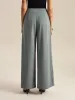Pleated Wide-Leg Pants sold by COMMENSE