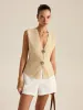 Sleeveless V-Neck Vest sold by COMMENSE