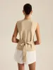 Sleeveless V-Neck Vest sold by COMMENSE
