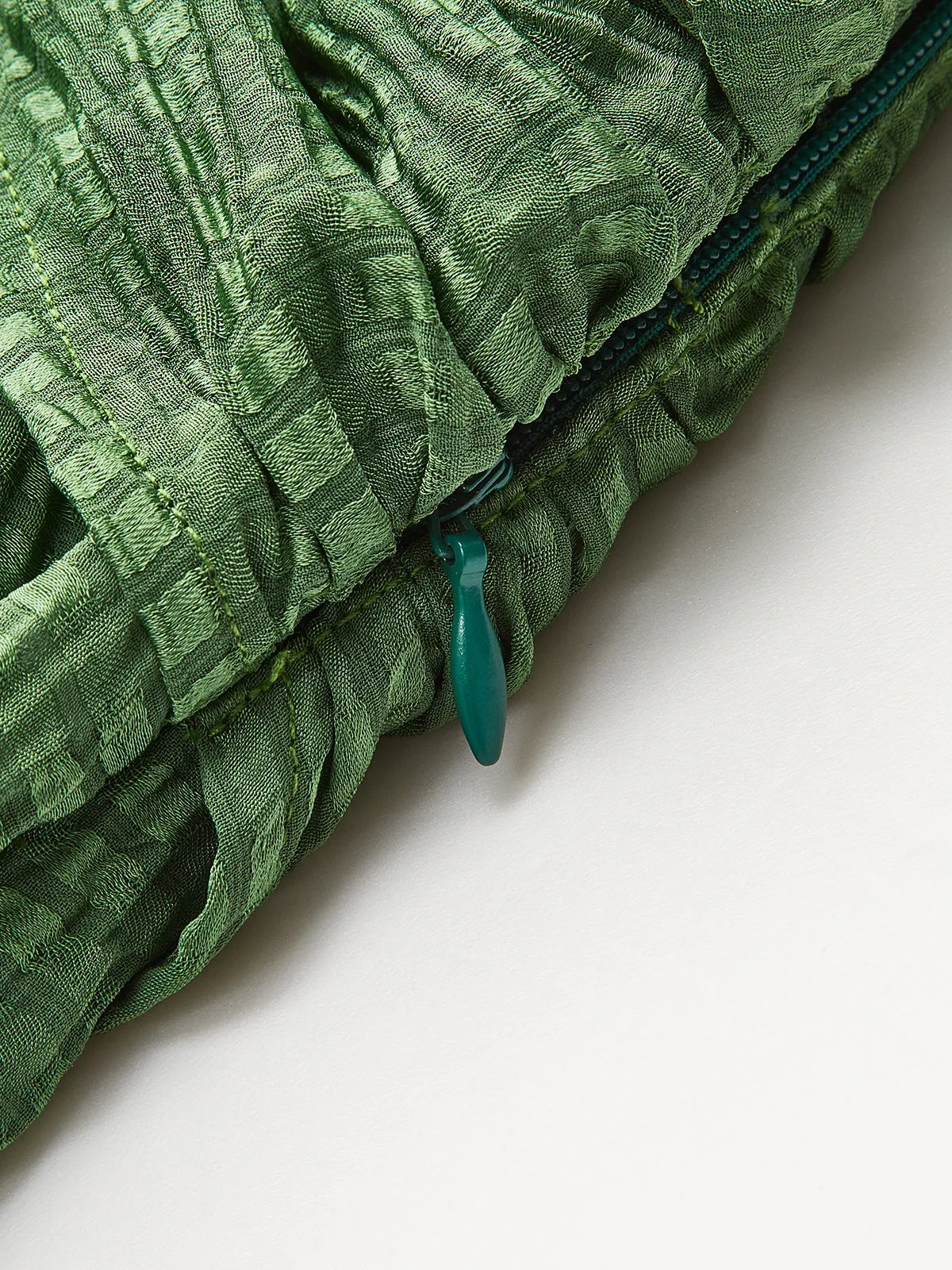 Wide-Leg Pants with Textured Pattern sold by COMMENSE product image thumbnail 4