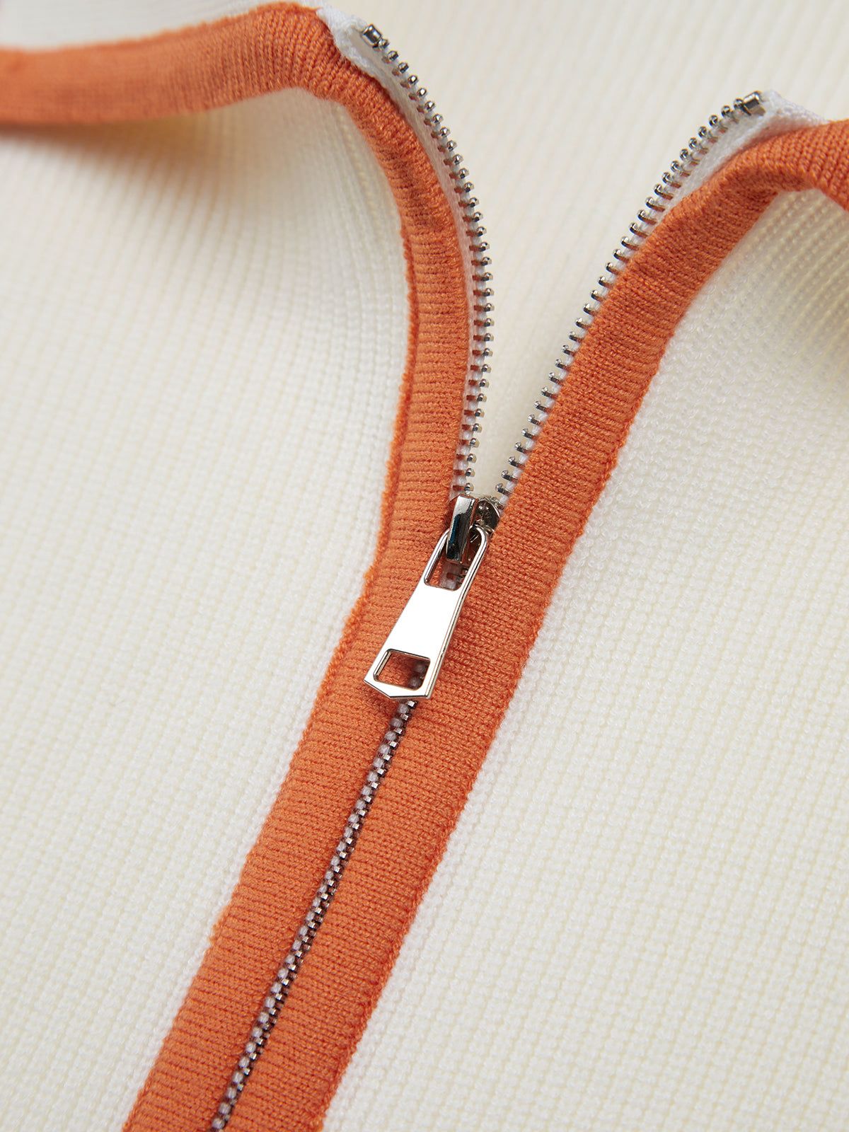 Contrast Binding Collared Cardigan sold by COMMENSE product image thumbnail 3