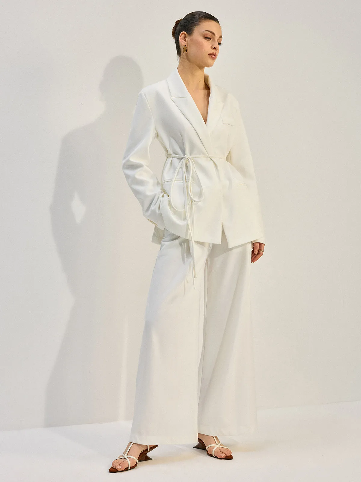 Wide-Leg Pants sold by COMMENSE product image thumbnail 4