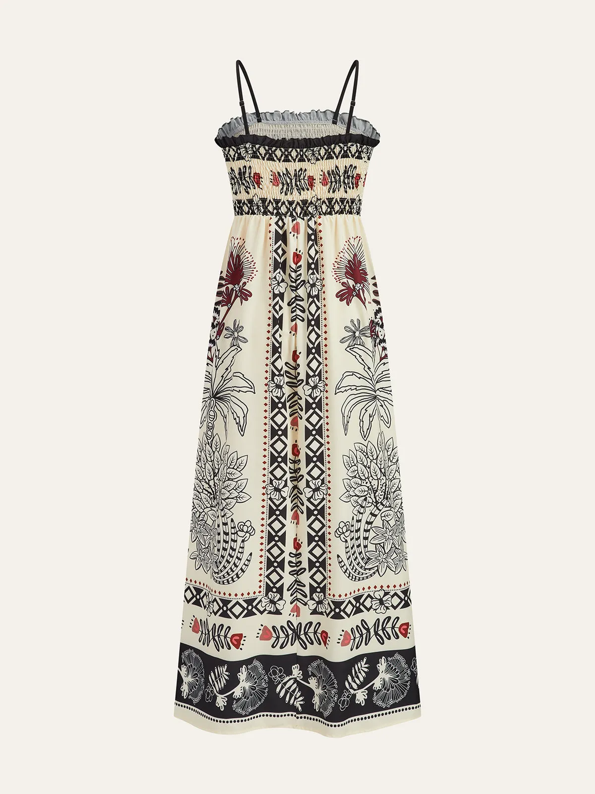 Ethnic-Style Printed Maxi Dress sold by COMMENSE product image thumbnail 2