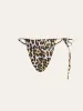 Leopard Print Tie-Back Bikini Bottoms sold by COMMENSE