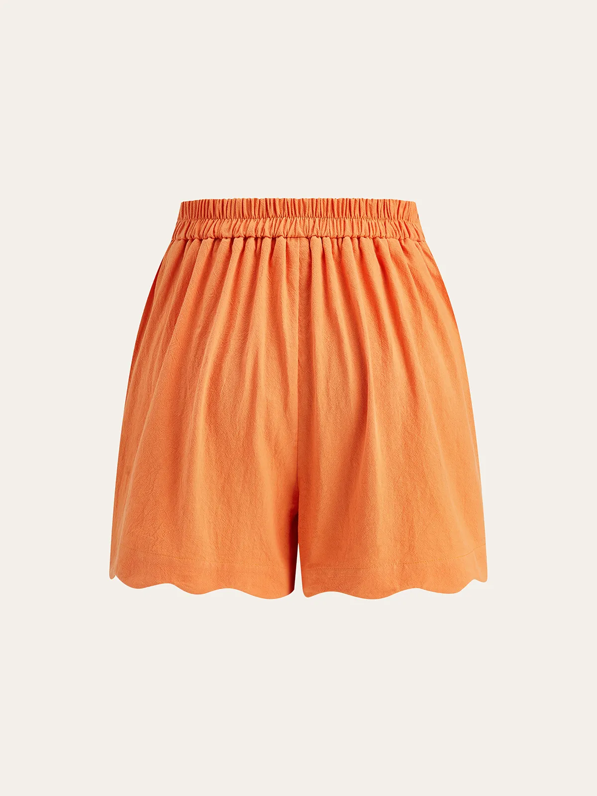 Scallop Hem Cami Top and Shorts Set sold by COMMENSE product image thumbnail 5