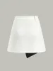 2 in 1 Asymmetrical Skirt sold by COMMENSE
