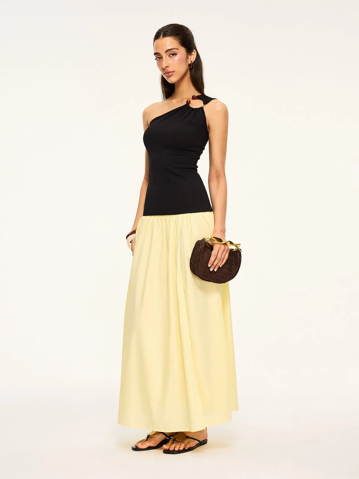Asymmetrical One-Shoulder Top sold by COMMENSE product image thumbnail 3