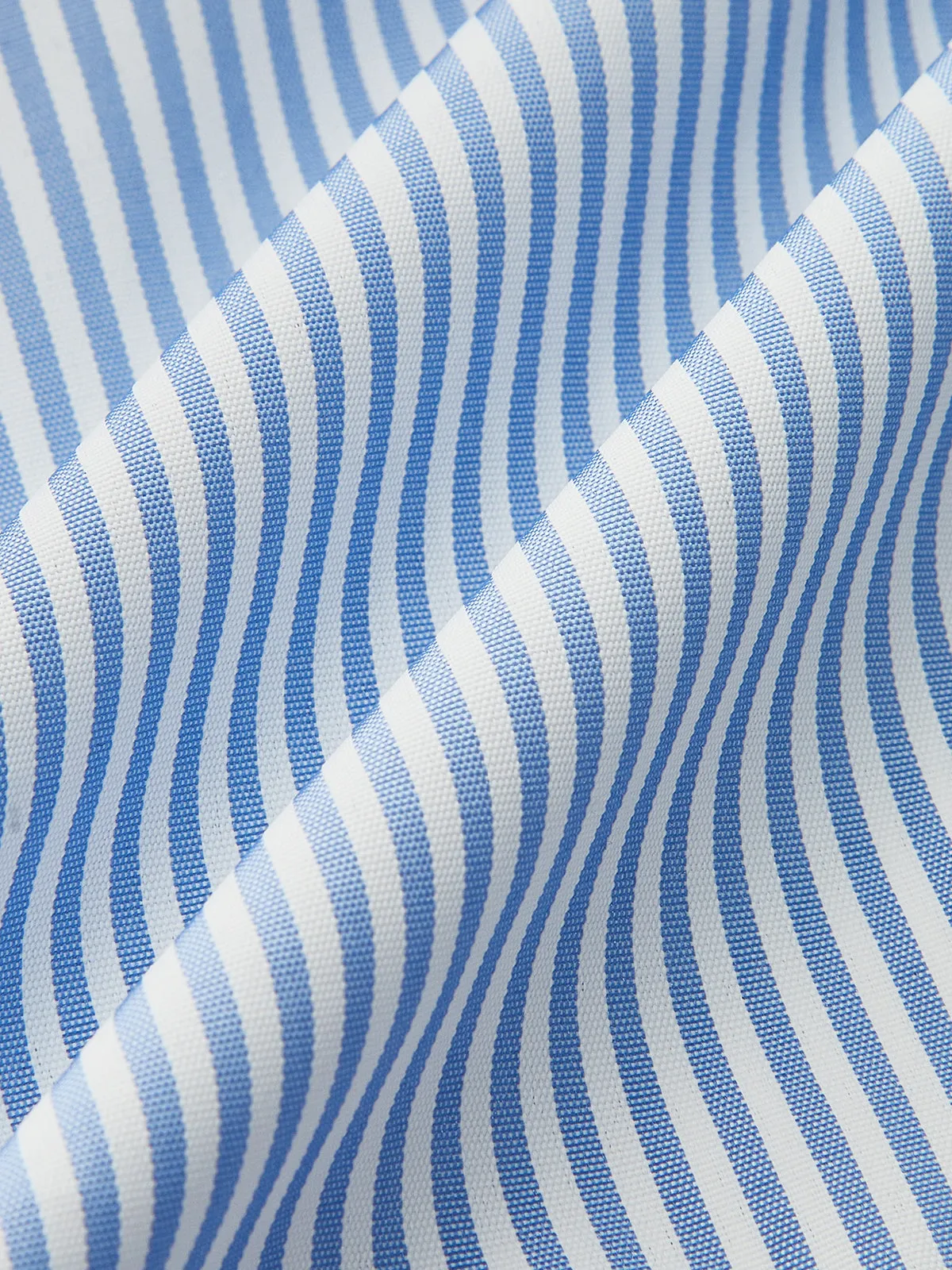 Striped Ruffle V-Neck Puff Sleeve Top sold by COMMENSE product image thumbnail 3