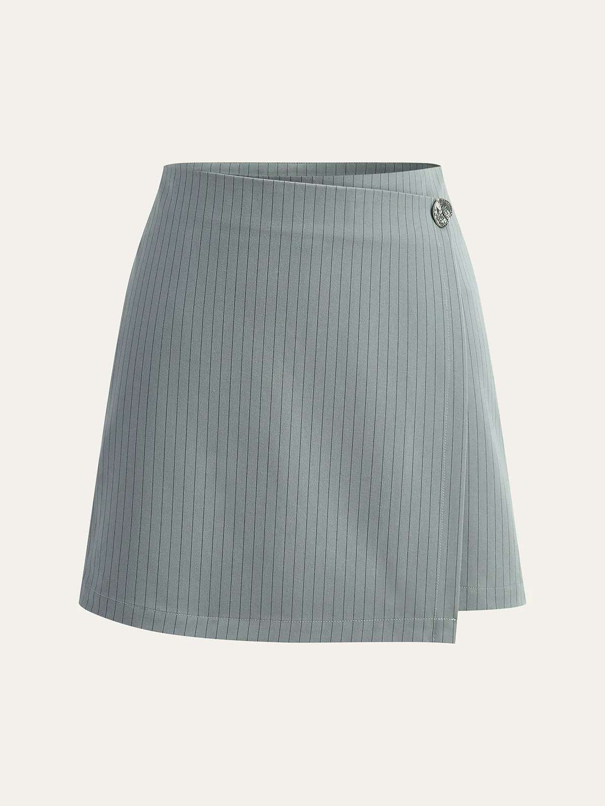 Striped Wrap Skirt sold by COMMENSE