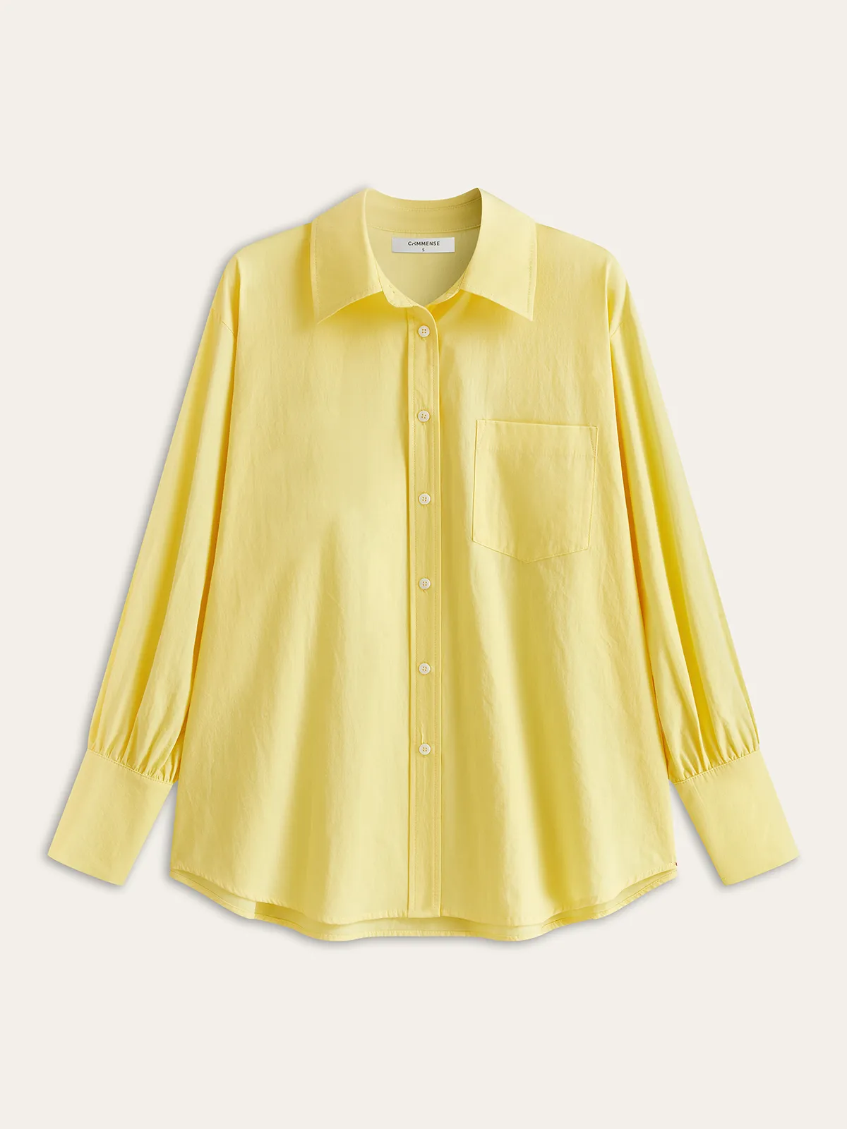 Pocketed Oversized Shirt sold by COMMENSE product image thumbnail 2