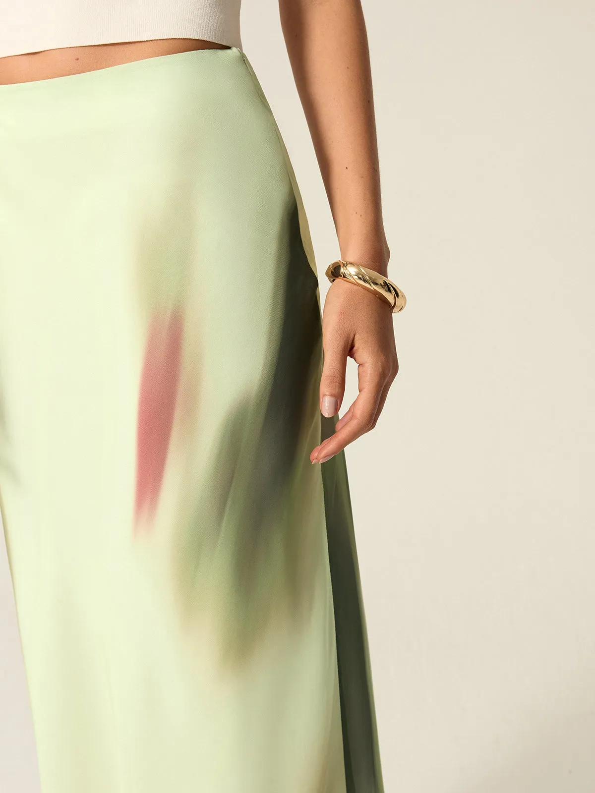 Printed Maxi Skirt sold by COMMENSE product image thumbnail 5