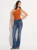 Asymmetrical Knit One-Shoulder Top sold by COMMENSE