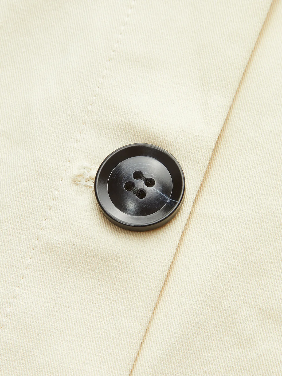 Pocketed Button-Front Midi Skirt sold by COMMENSE product image thumbnail 4