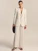 Tencel-Linen Blend Blazer sold by COMMENSE