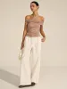 Asymmetrical Twist Off-Shoulder Top sold by COMMENSE