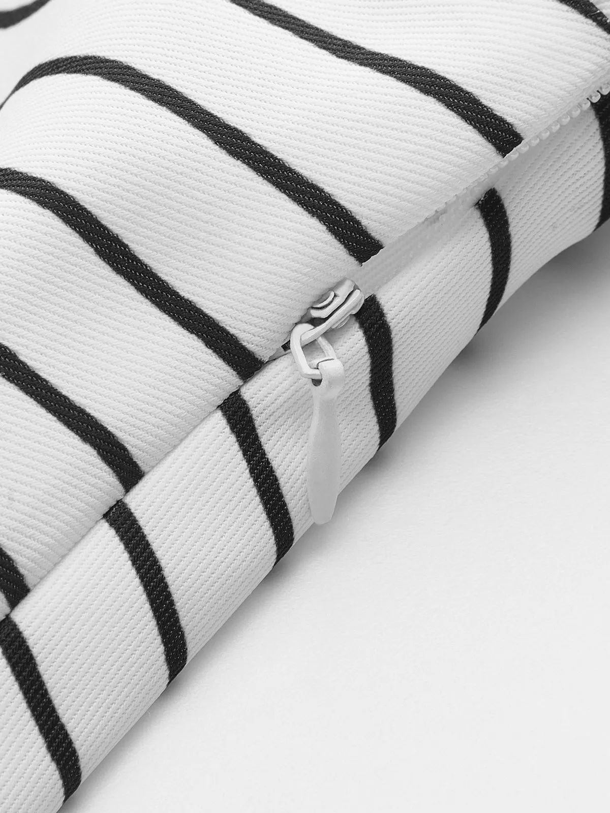 Striped Peplum Top with Contrast Straps sold by COMMENSE product image thumbnail 4