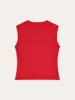 V-Neck Button Down Knitted Vest sold by COMMENSE