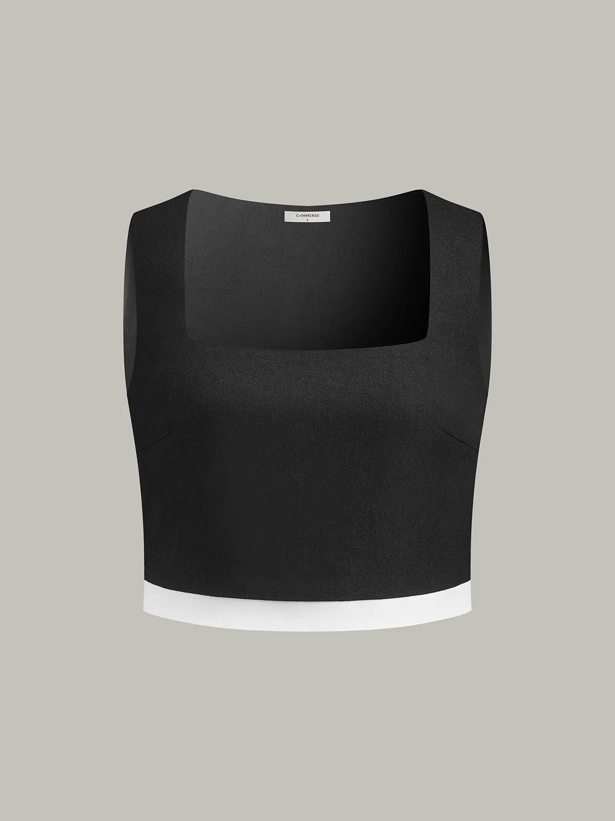 Contrast Trim Skirt Set sold by COMMENSE product image thumbnail 2