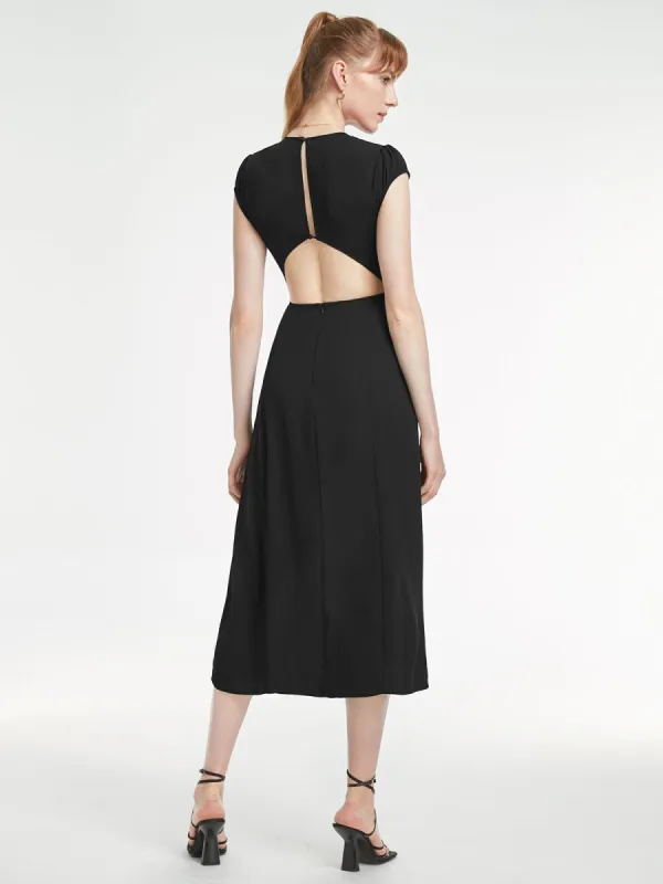 Party in the Back Midi Dress sold by COMMENSE