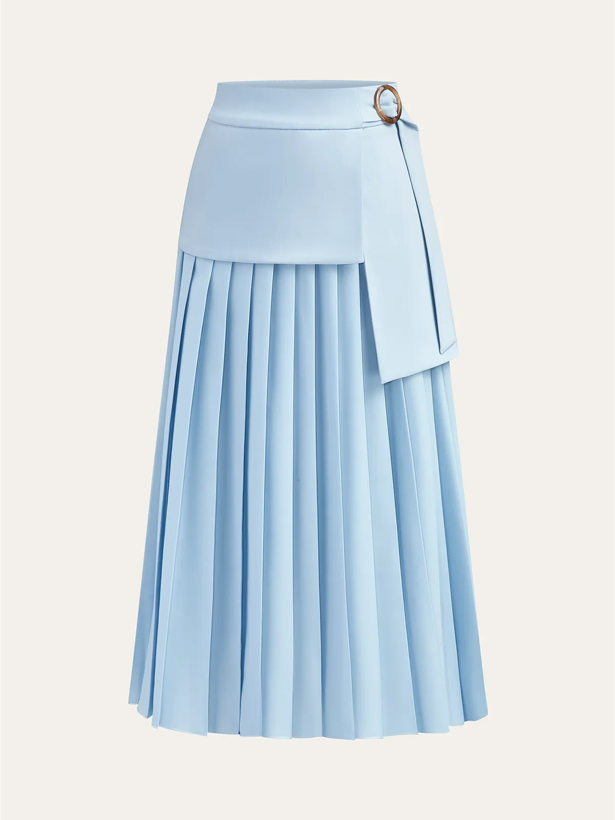 Pleated Midi Skirt sold by COMMENSE