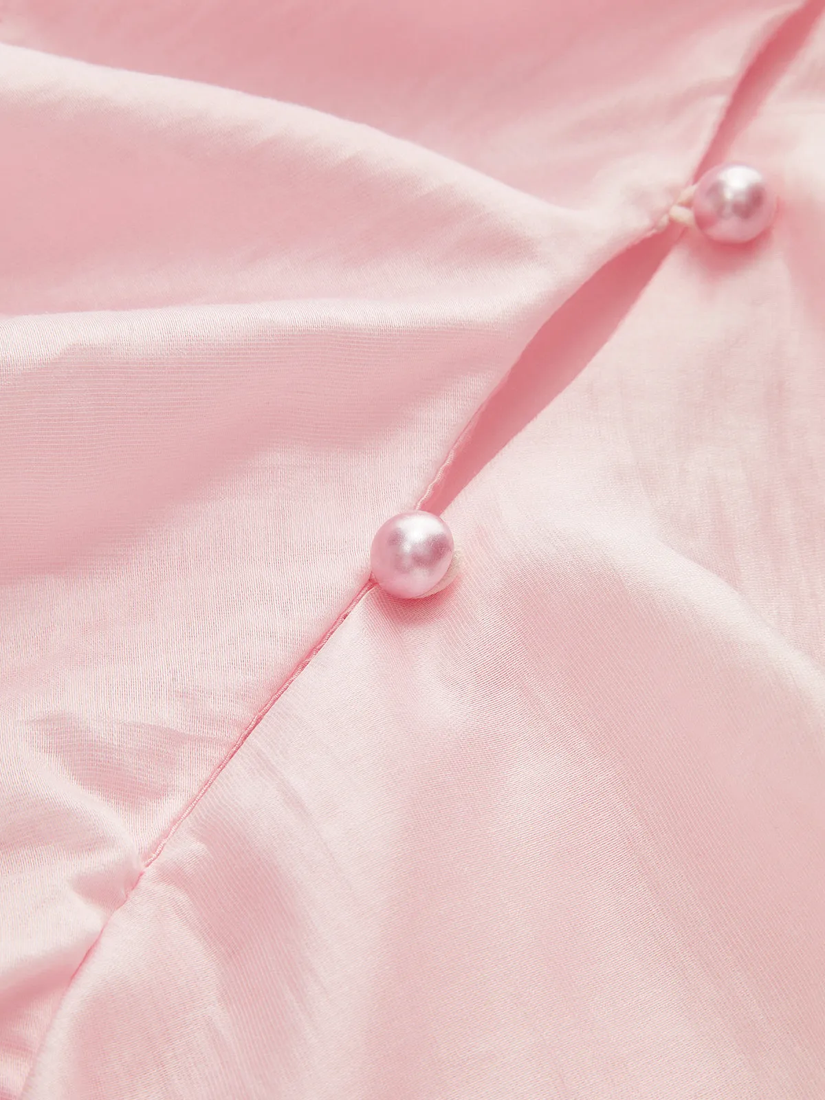 Ruffled V-Neck Bell-Sleeve Top sold by COMMENSE product image thumbnail 5