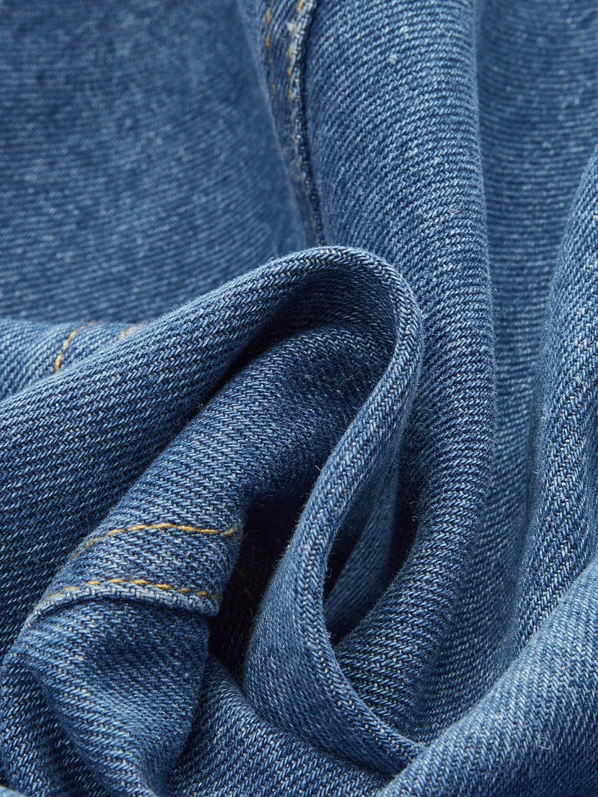 Button-Front Denim Vest sold by COMMENSE product image thumbnail 4