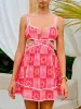 Cut-Out Detail Print Dress sold by COMMENSE