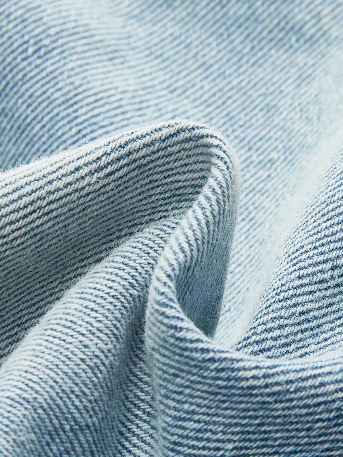 Asymmetric Waist Distressed Denim Shorts sold by COMMENSE product image thumbnail 4