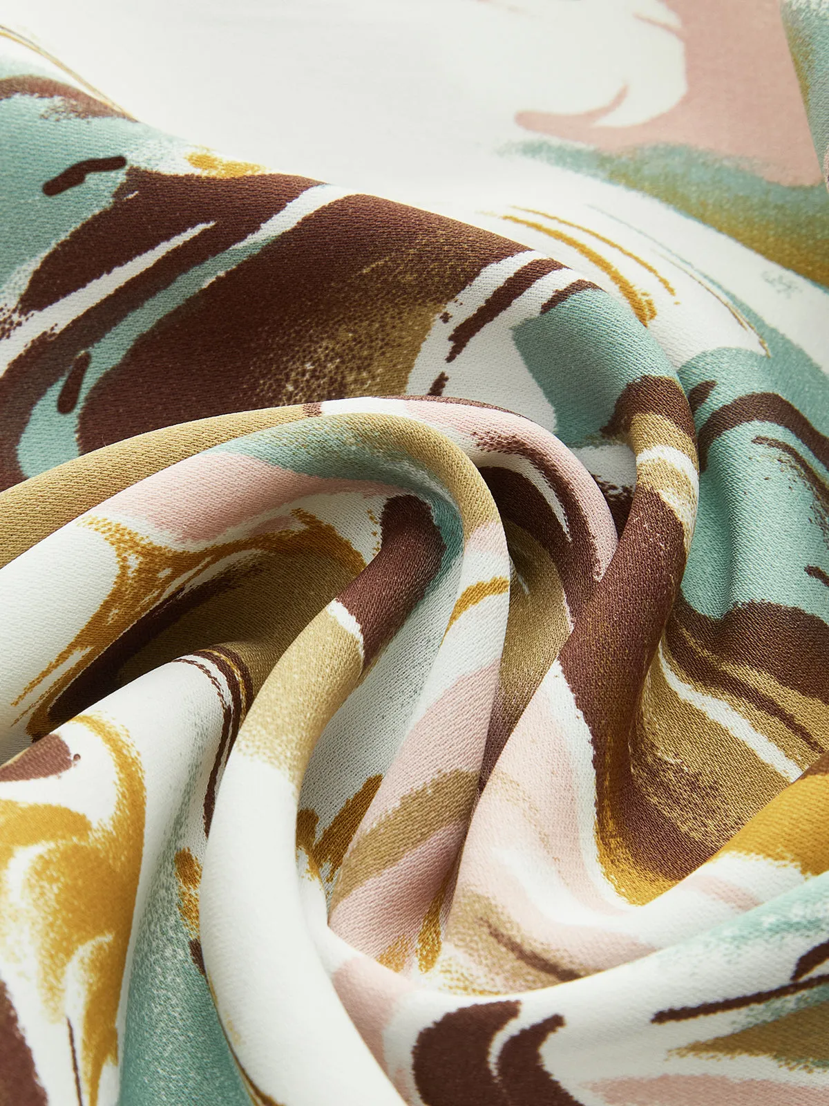 Abstract Print Wide-Leg Pants sold by COMMENSE product image thumbnail 4