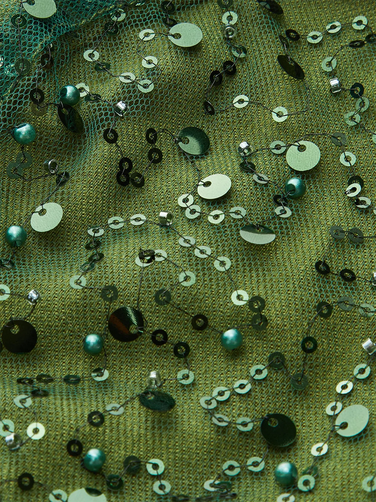 Sequin Cami Top and Elastic Waist Shorts Set sold by COMMENSE product image thumbnail 2