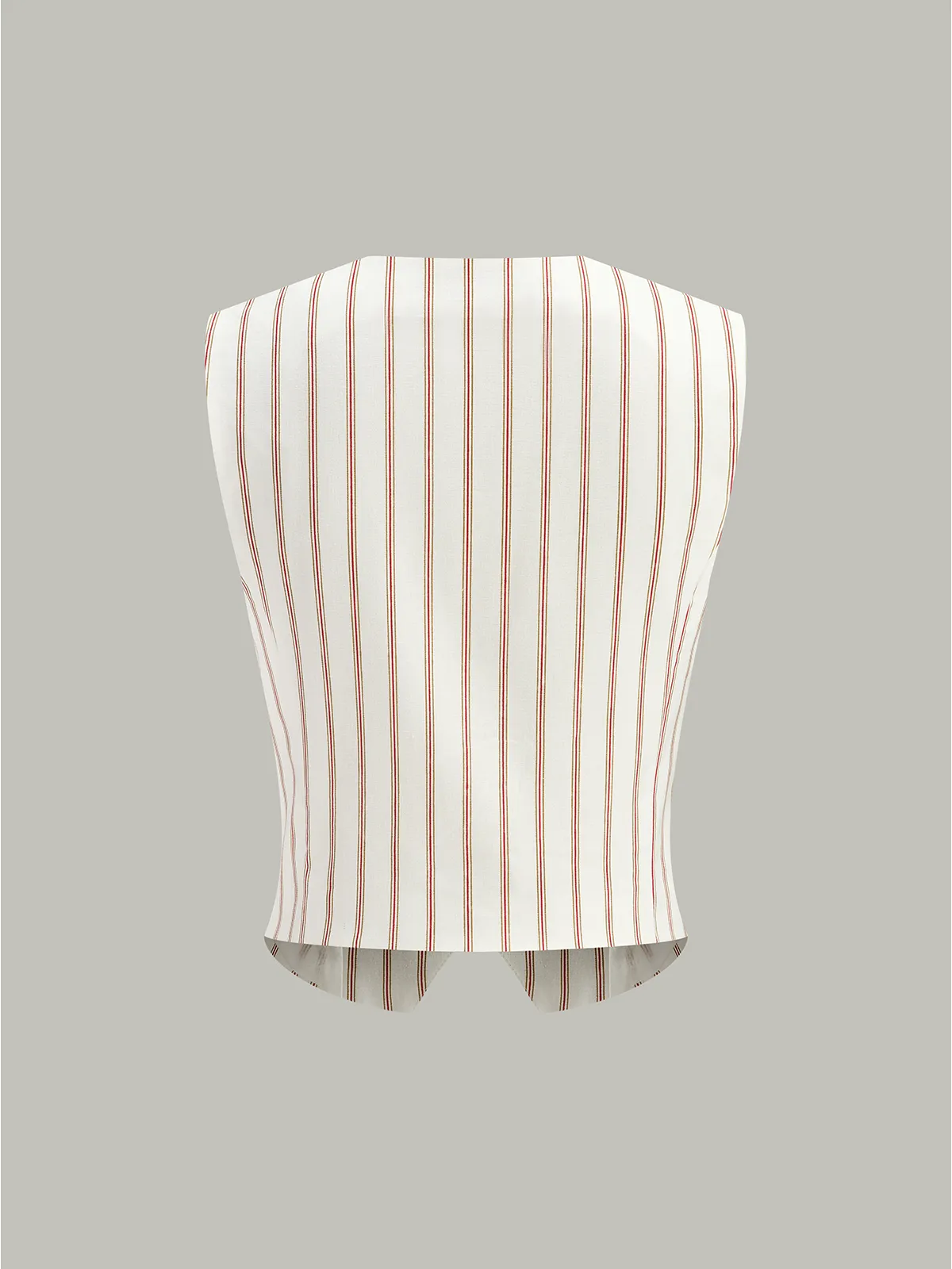 Belted Striped Shorts Set sold by COMMENSE product image thumbnail 4