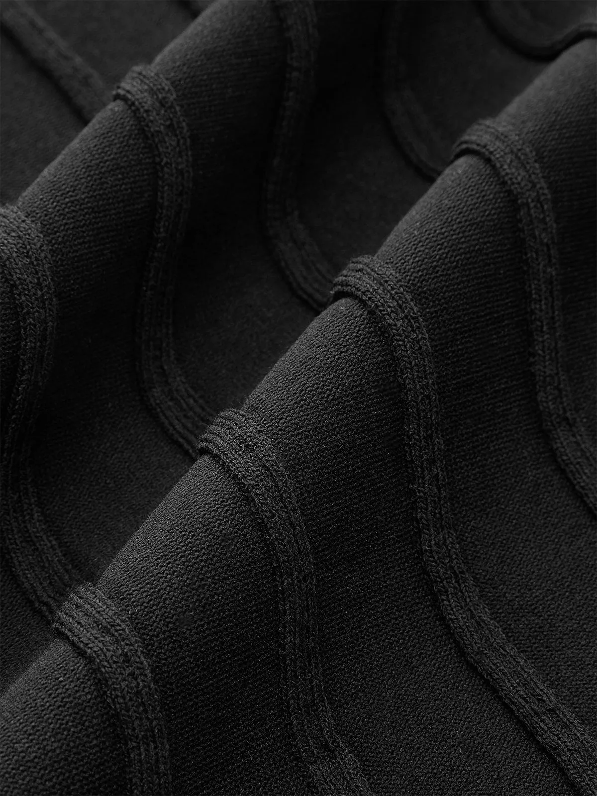 Slit-Front Textured Knit Midi Skirt sold by COMMENSE product image thumbnail 4