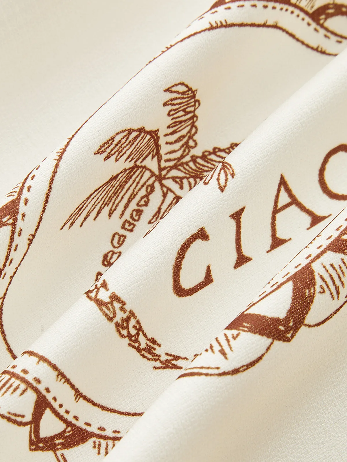 Printed Shirt Dress with Rope Tie Belt sold by COMMENSE product image thumbnail 4