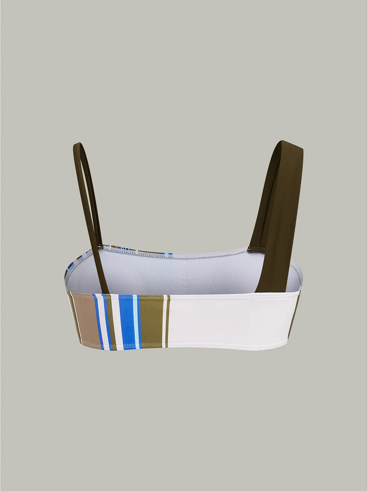 Color-Block Striped Bikini Top sold by COMMENSE product image thumbnail 3