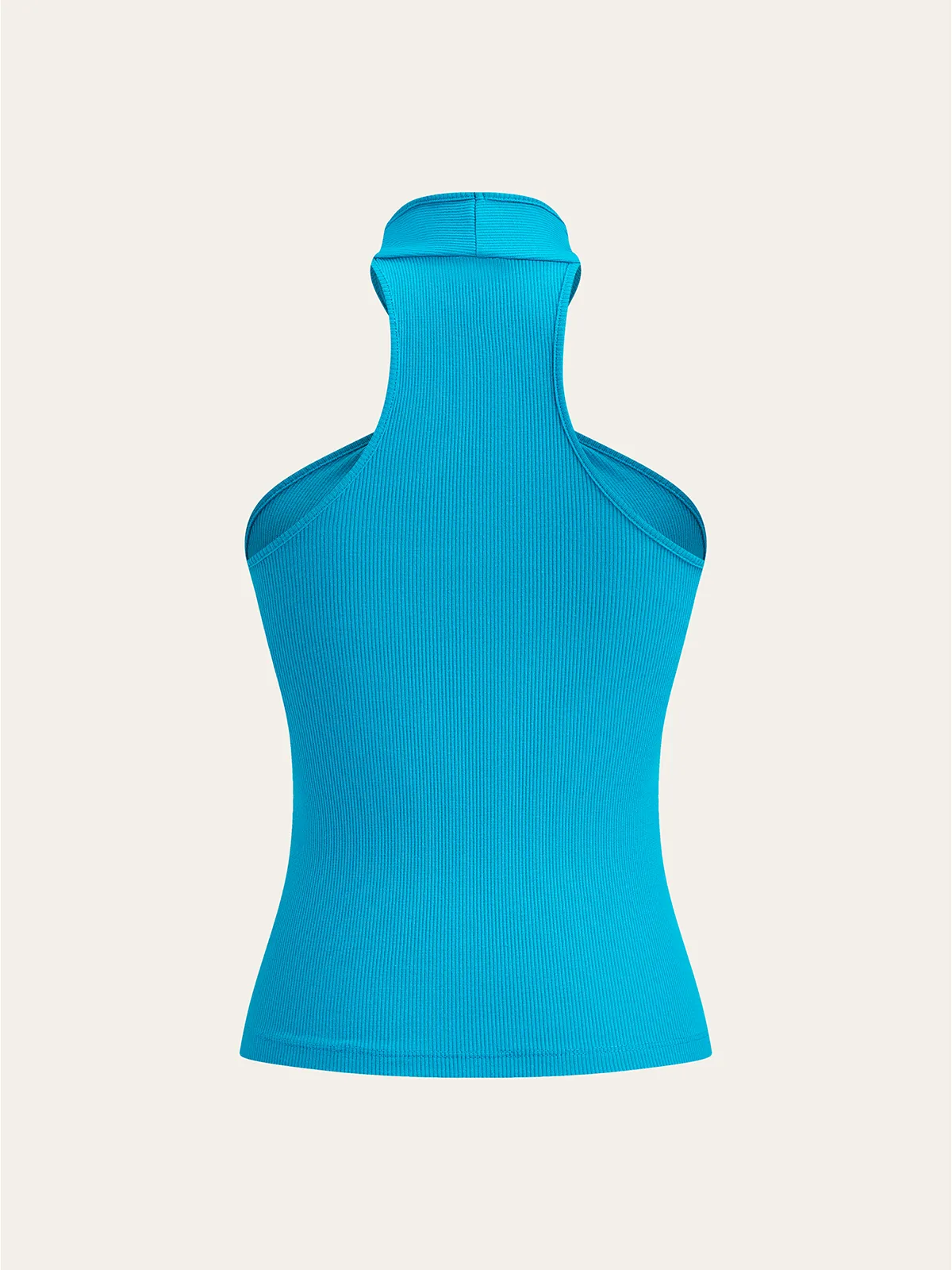 Ribbed Halter Neck Knot Top sold by COMMENSE product image thumbnail 3